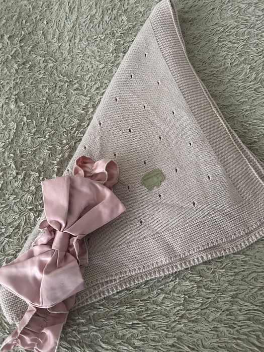 Плед и бант ( подойжет на выписку )