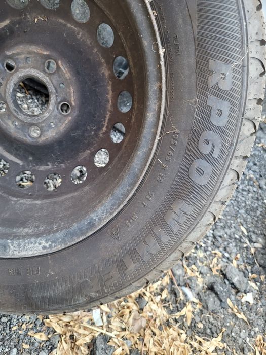 Jante otel 5x112 Anvelope Platin RP60Winter 195 65 15  VW Golf, Passat