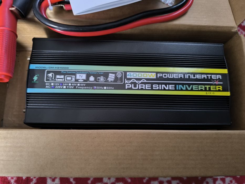 Vând invertor camion 4000w nou
