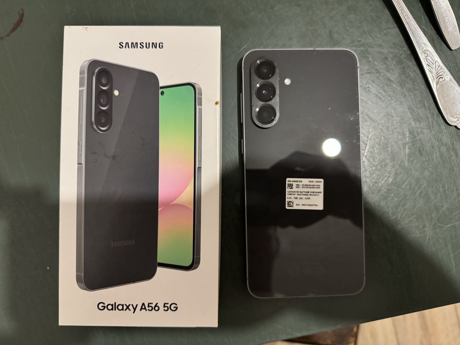 A56 samsung почти новый на гарантии