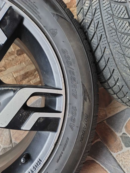 Set roti de iarna, jenti Ronal 7Jx17H2 ET53 5x160 cu anv. 235/55ZR17.