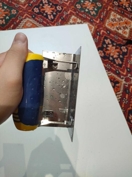 Гладилка  шпатель - для бетона (внутренний угол)\ shpatil uglavoy