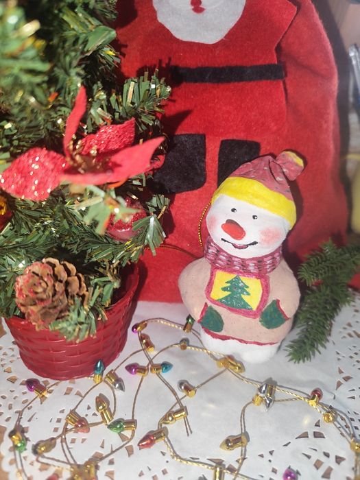 Ёлочные игрушки ручной работы