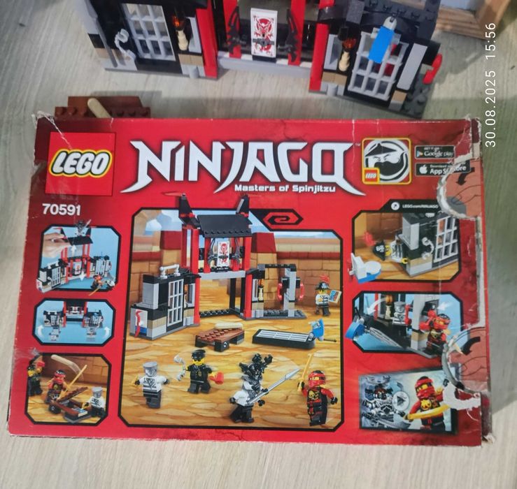 Лего Нинджаго сет "Бягство от затвора Kryptarium" 70591