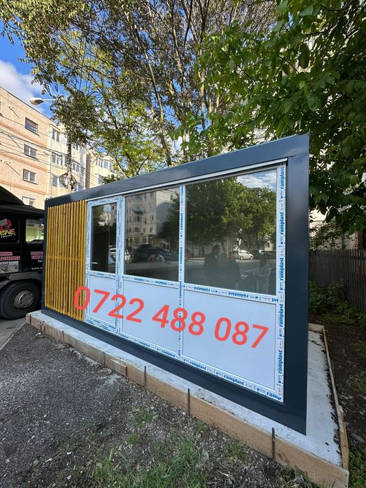 Container modular tip birou, locuinta, spatiu comercial  8 x 2.4m