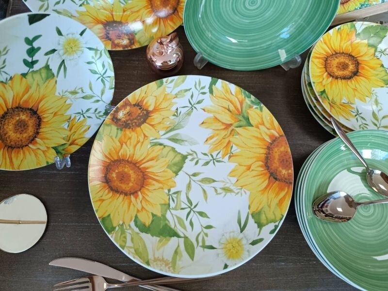 Сервиз за хранене "Слънчогледи"