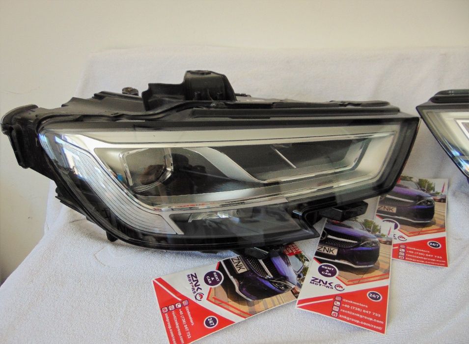 Audi A3 8V faruri far full led stanga dreapta face lift facelift 2018