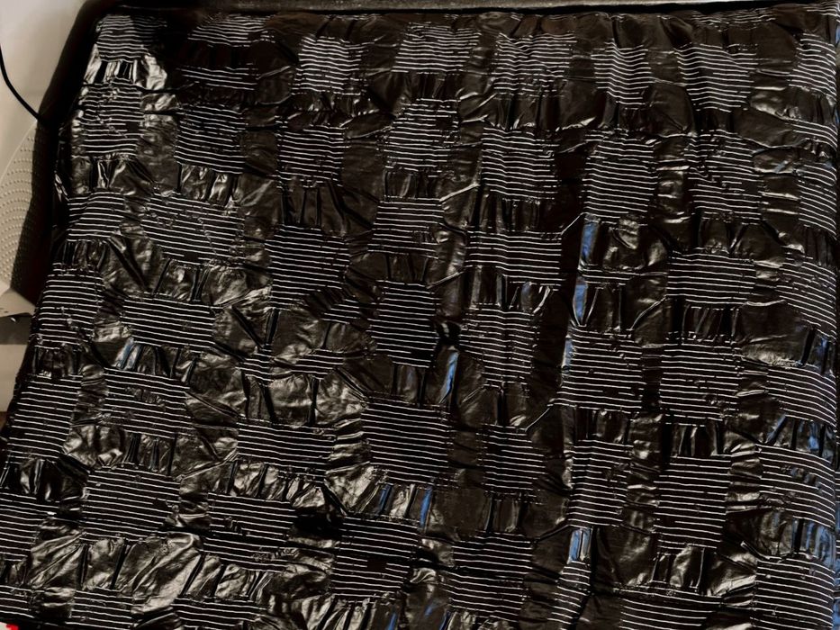 Покрывало декоративное черное