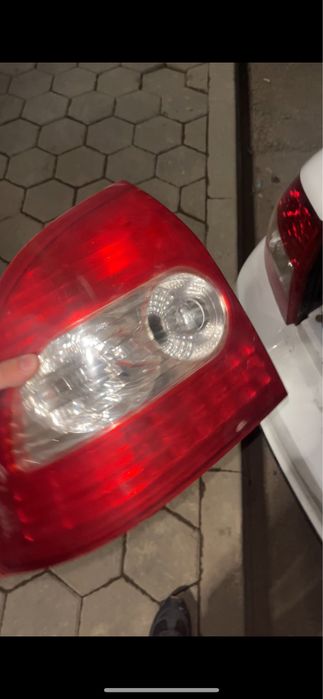 заднии диодные фары на приору