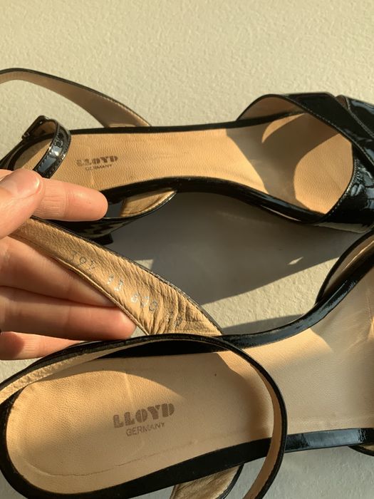 Sandale Lloyd Germany piele lacuita 38 - 39.5