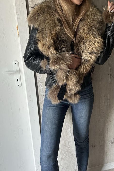 Кожено палто от естествена кожа