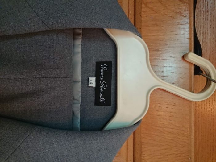 Costum dama gri Emma Pernelle , M. 44, nou cu eticheta