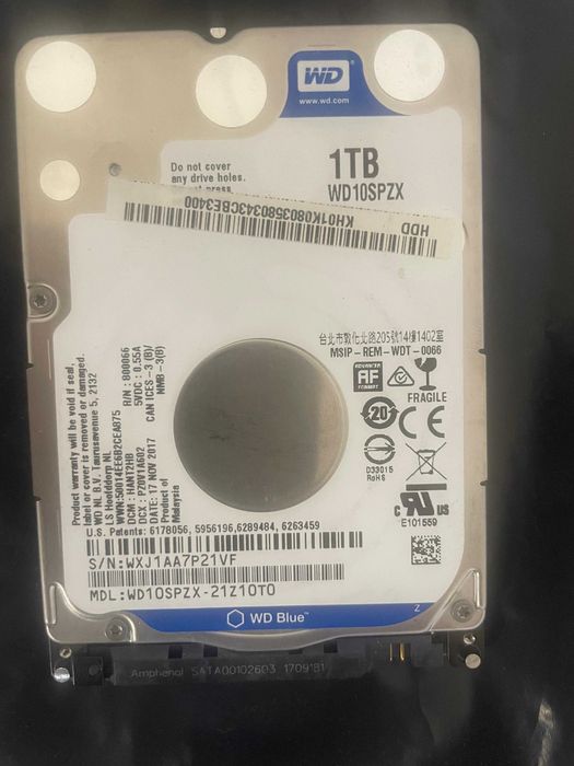 Жесткие диски - HDD 6Tb, 2Tb, 1Tb