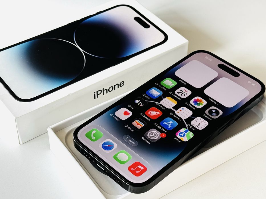 Iphone 14 Pro 256GB Black Батерия 100% Гаранция 6 месеца