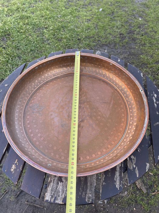 Tavă din cupru ….