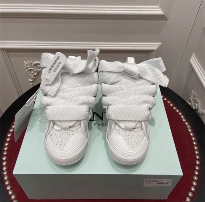 Adidasi Lanvin Withe Curb (Noi, Sigilati)
