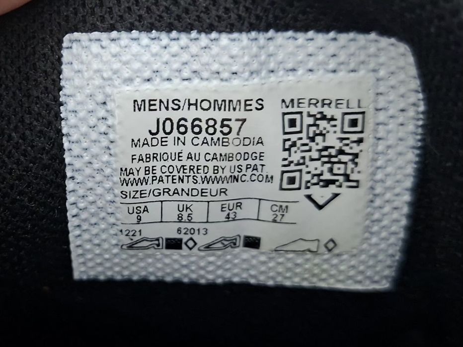 Merrell Gore-tex-Ориг. Обувки