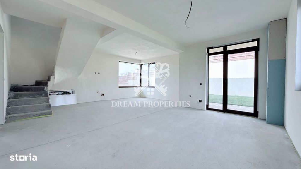 Casa de vanzare 120 mp, 4 camere,3 bai, teren 350 mp, DEZMIR