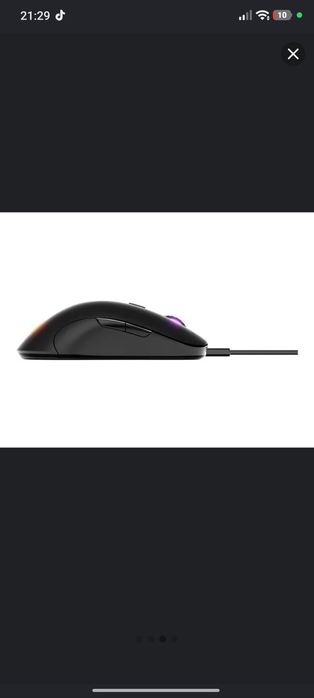 Vand mouse steel serries sensei ten pentru gaming 18.000dpi