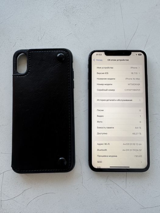 Айфон XS Max 64гб