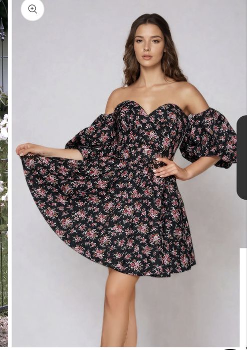 Рокля с флорални мотиви 55 евро промо цена до 11.03