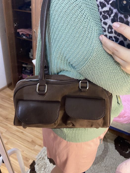 Женская сумка коричневая