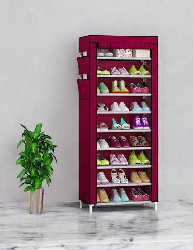 Тумба для обуви, тканевая, складная