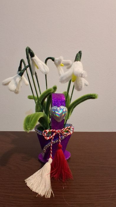 Cosulete superbe din sarma plușată!