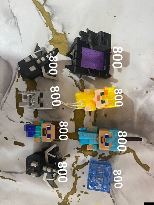 Фигурки осд и майнкрафт