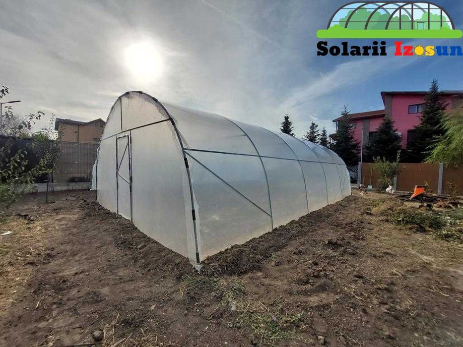 solar gradina din teava galvanizata - instalare rapida SOLARII IZOSUN