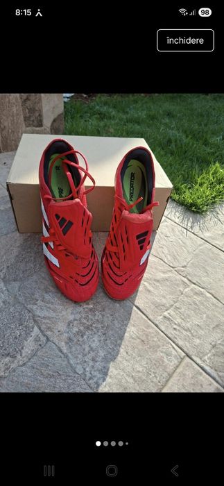 Ghete fotbal adidas predator pro