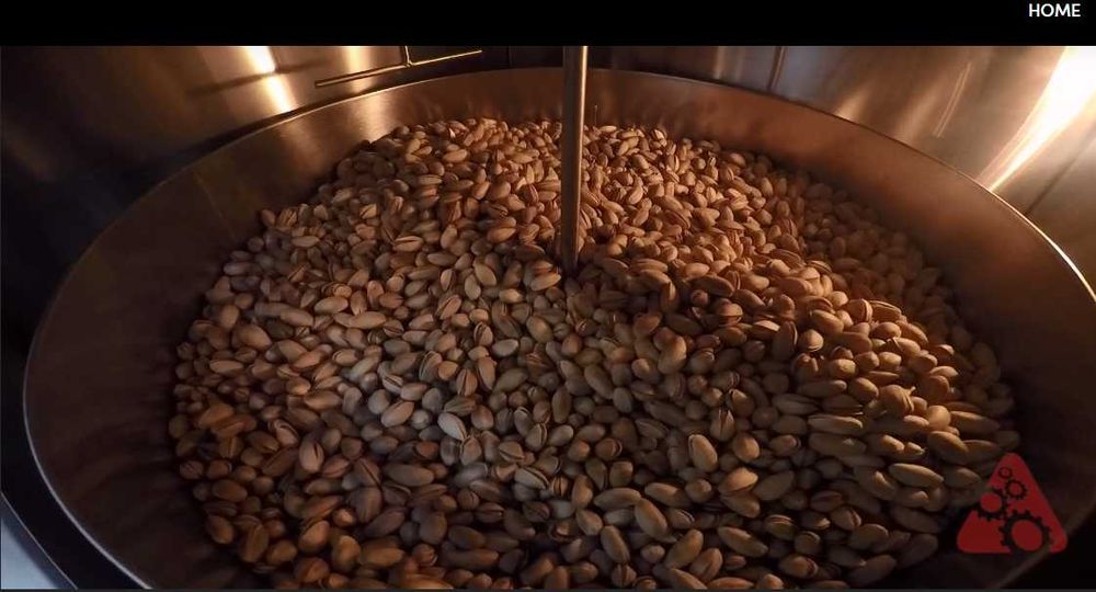 Utilaj profesional pentru prăjit nuci alune migdale fistic–24 kg/ora