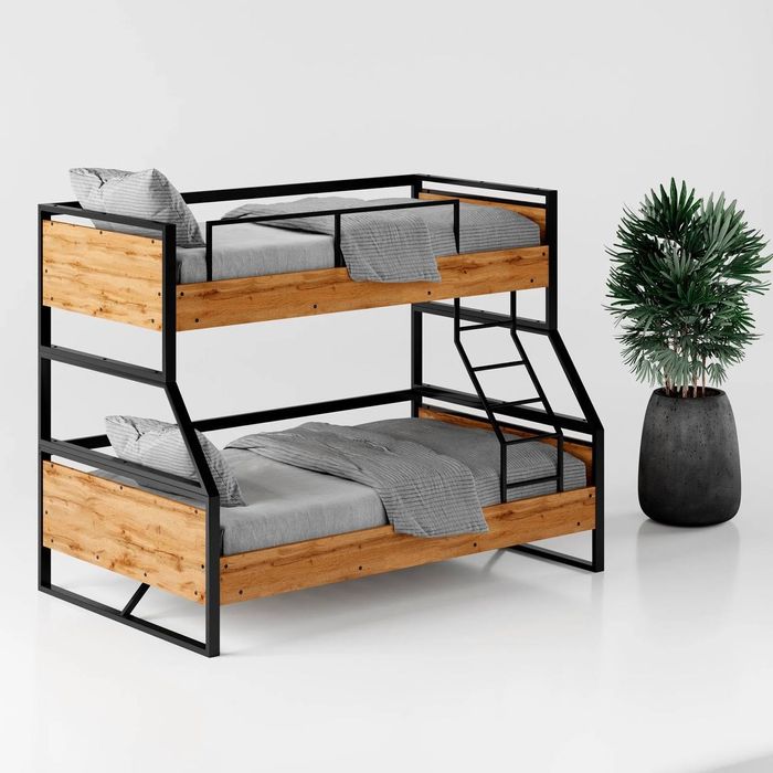 Двухъярусная кровать Loft krovat темир крават Tranformer Big