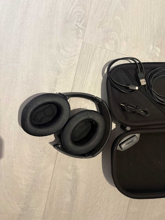 Casti Bose QuietComfort 35 Wireless, Noise Cancelling - Black