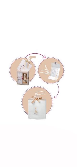 Жирафа Софи- гумена играчка