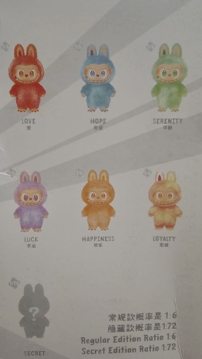 ЛАБУБУ Играчка ключодържател