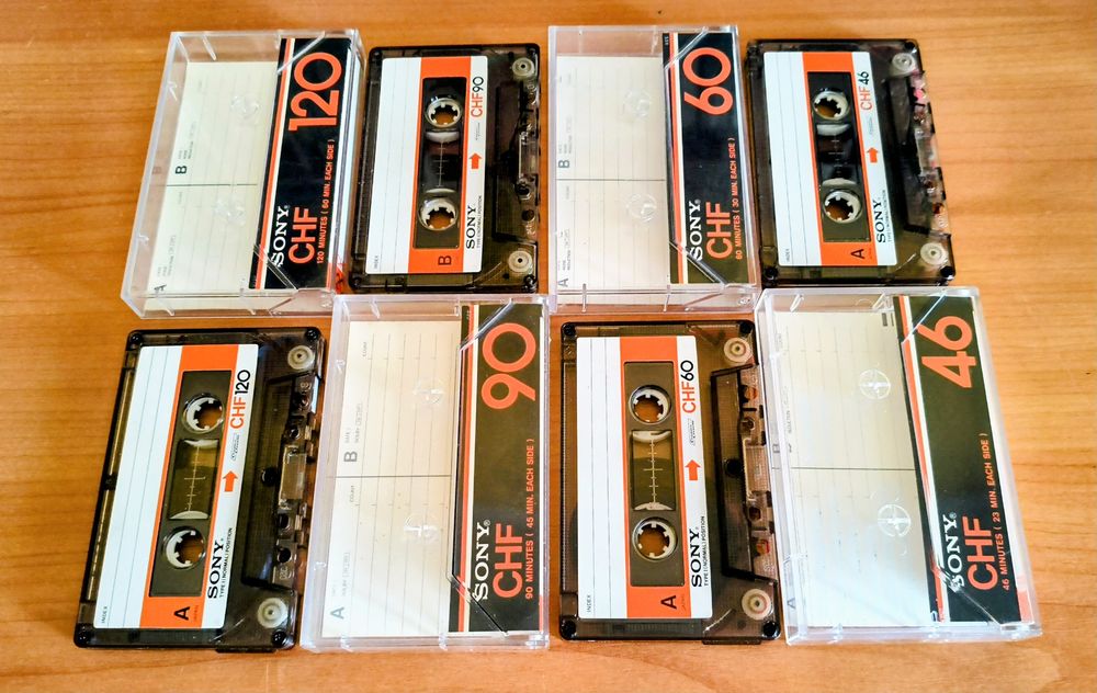 Винтажные Аудиокассеты SONY