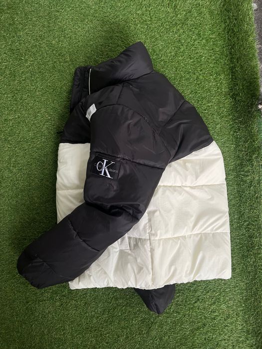 Мъжко пухено яке :  Calvin Klein Jeans Non Down Blocking Puffer Jacket М