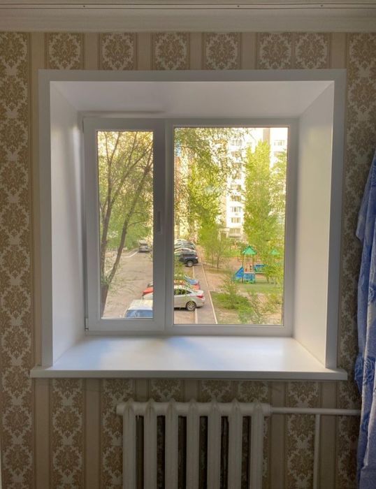 Пластиковый откос