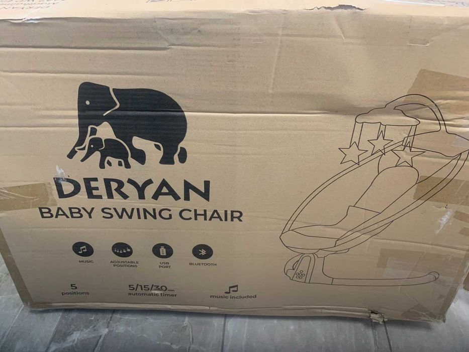 Люлеещ се стол Deryan Baby Electric Bouncer