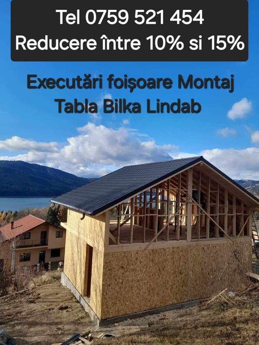 Acoperiș Tabla BILKA Reparații Acoperișuri hidroizolații dulgheri