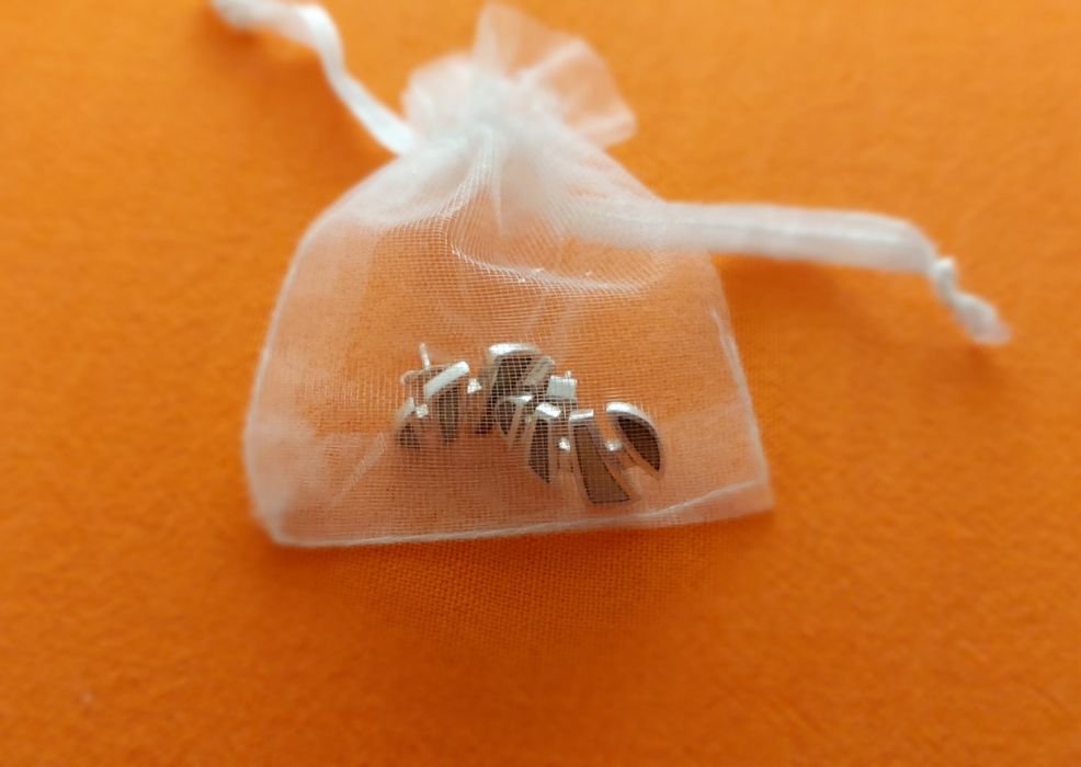 Сребърни обеци със седеф