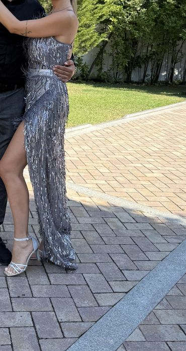 Рокля/Loretti /топ+пола+колан