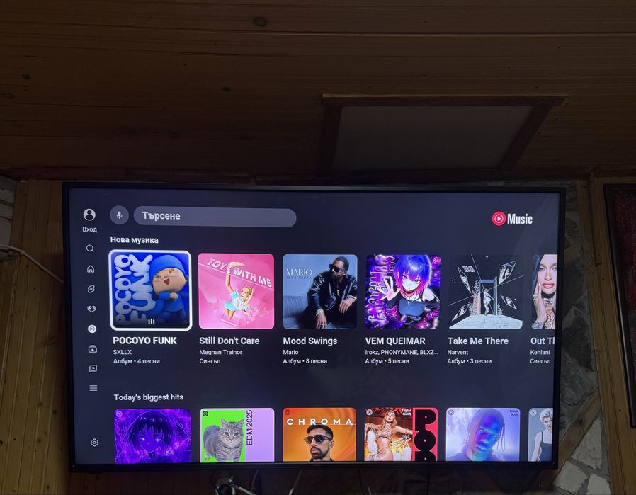 Смарт Телевизор Андроид Hitachi 55 инча