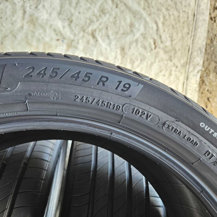 4 Нови летни гуми 245/45R19 Michelin Primacy 4 Acoustic 102V HL с борд