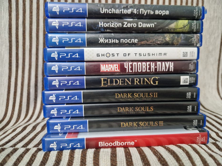 Диски PlayStation 4