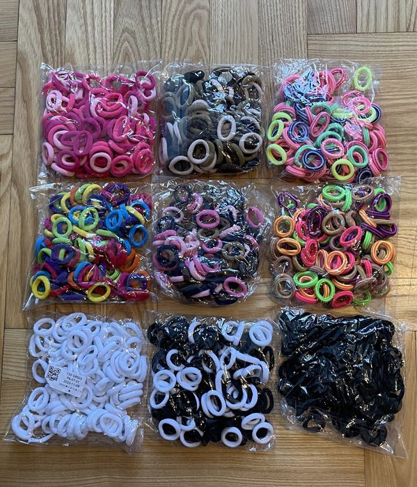 Ластици за коса - 100бр