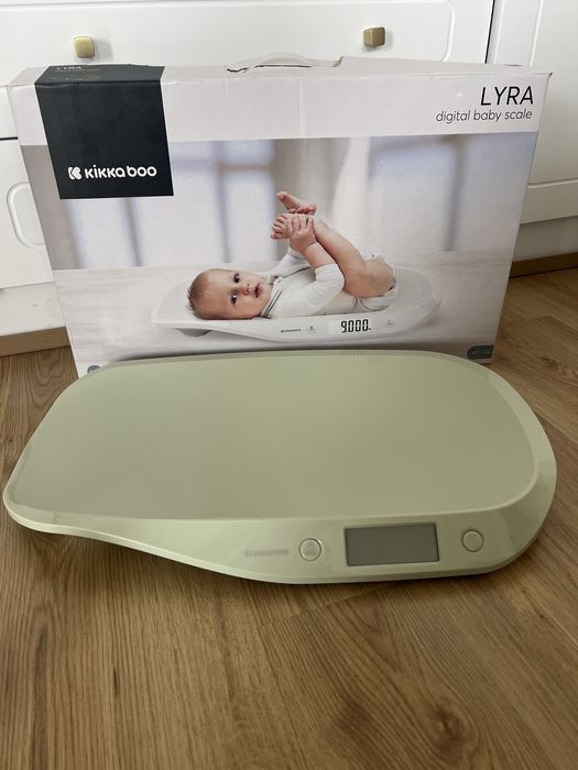 Цифрова везна за бебета KikkaBoo - Lyra, Mint