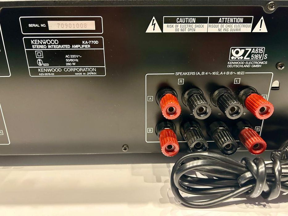 Vand amplificator Kenwood KA-770D