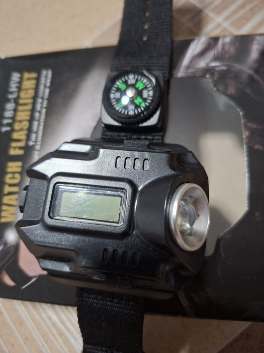 Часы фонарик для велосипедистов